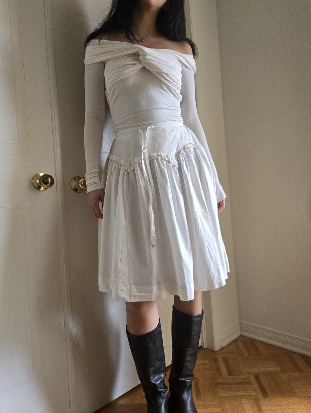 Khaite Off The Shoulder Bodysuit - Picture 3 of 10